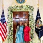 Nia Sioux Instagram - Holiday celebrations at the White House never get old. Thank you @whitehouse for making this 24 hour DC trip so special and for making the best gingerbread cookies I’ve ever had ❤️🎄 The White House, Washington DC