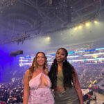 Nia Sioux Instagram - trying to accept that the party is over Crypto.com Arena