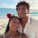 Nia Sioux Instagram - best 2 years of my life! always an adventure with you🥹 love u always gabe🤍