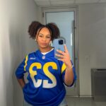 Nia Sioux Instagram - Soft Glam for the Rams Game