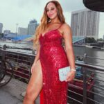 Nia Sioux Instagram - Transformers Rise of the Beasts World Premiere… IN SINGAPORE♥️ Marina Bay Sands, Singapore