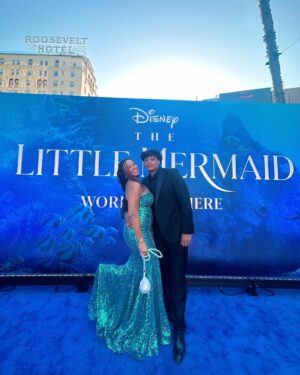 Nia Sioux Instagram - such a magical night🧜🏽‍♀️ @disneylittlemermaid