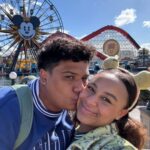 Nia Sioux Instagram - best 2 years of my life! always an adventure with you🥹 love u always gabe🤍