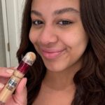 Nia Sioux Instagram - The game this weekend has me feeling tired but you would never know thanks to Maybelline’s Instant Age Rewind Concealer 😌 #MaybellinePartner @maybelline @cvspharmacy