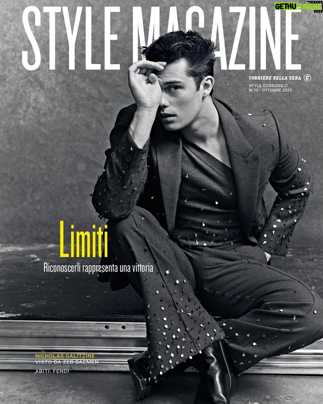 Nicholas Galitzine Instagram - Hung out with @stylemagazineitalia