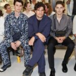 Nicholas Galitzine Instagram - Fendi boy had a fun weekend @silviaventurinifendi delivered a stunning collection I can’t wait to wear. So proud to represent this brand. Coming to a city near you… #FendiSS24 @silviaventurinifendi @fendi @delfinadelettrez