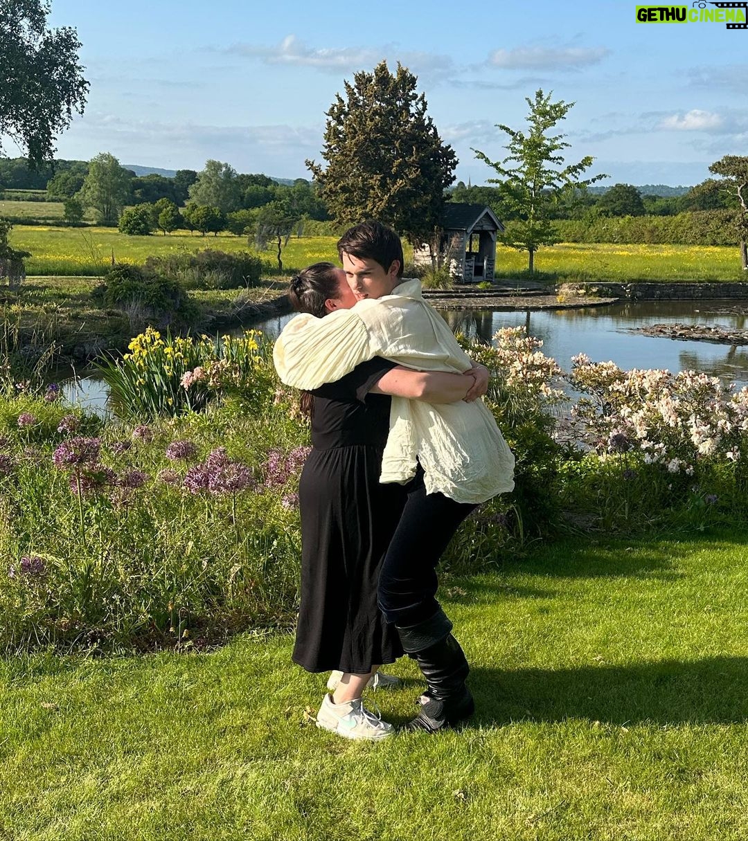 Nicholas Galitzine Instagram - That’s a WRAP on Mary & George. The last 6 months have been an adventure - broken ankles, horse rides, mountain climbs, dances, sexy times….and I’m blessed to have spent it with some of the most incredible, talented, hardworking people I’ve ever met. George Villiers has been a thrill to play, and I can’t wait for you all to meet him.