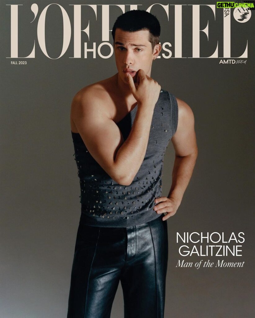 Nicholas Galitzine Instagram - The cover of @lofficielusa magazine