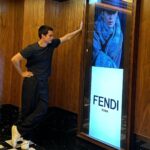 Nicholas Galitzine Instagram - It’s always weird running into yourself @fendi