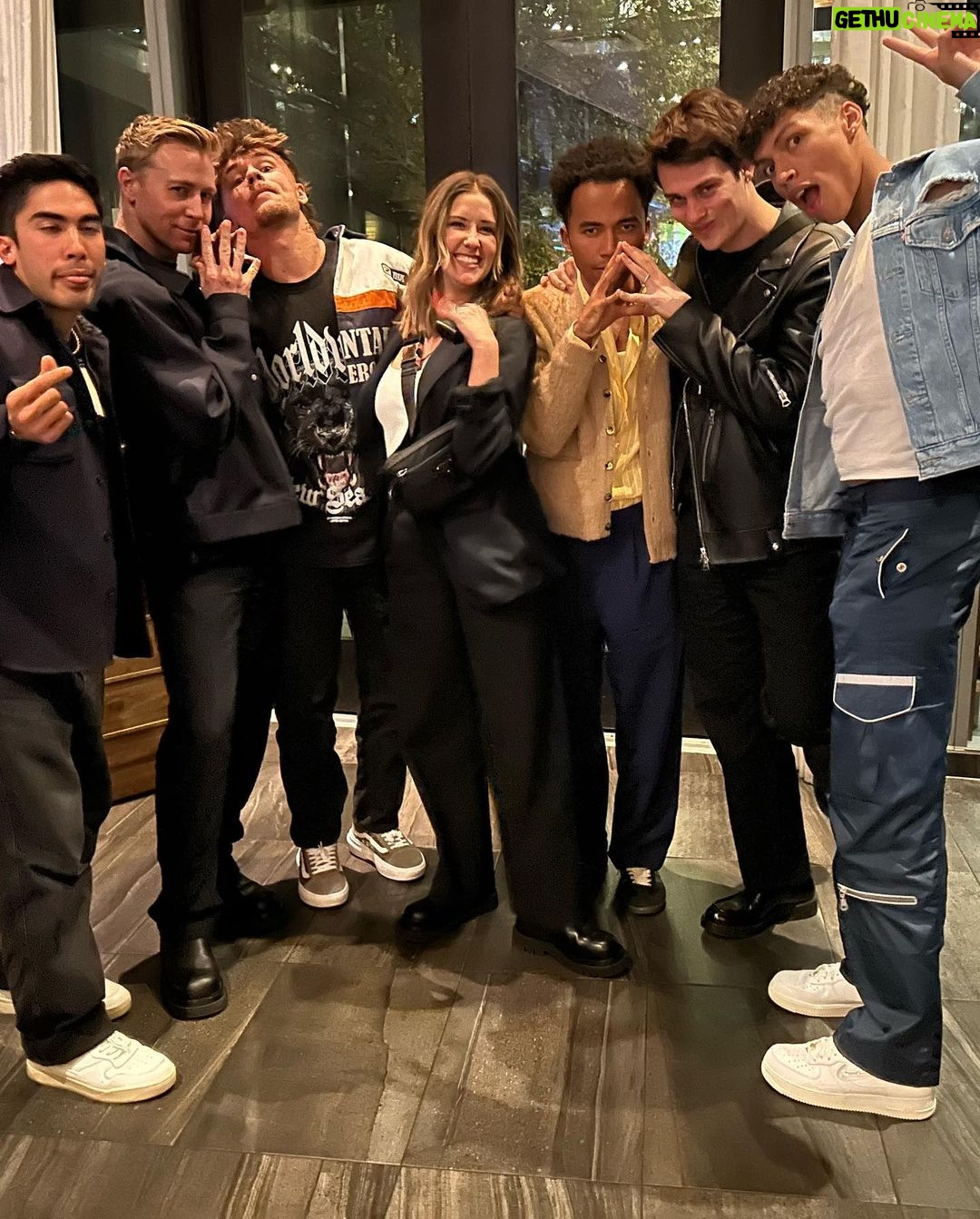 Nicholas Galitzine Instagram - Last night these lil mates wrapped on our movie. I can’t wait for you guys to see their incredible work. You’ve made my experience such a joy and I’m going to be completely lost without you. You’ll be seeing A LOT more of them on my page @danivitale @scott_myrick @jaidenanthonyy @itsslavik @dakotaadan and Raymond, I love you all.