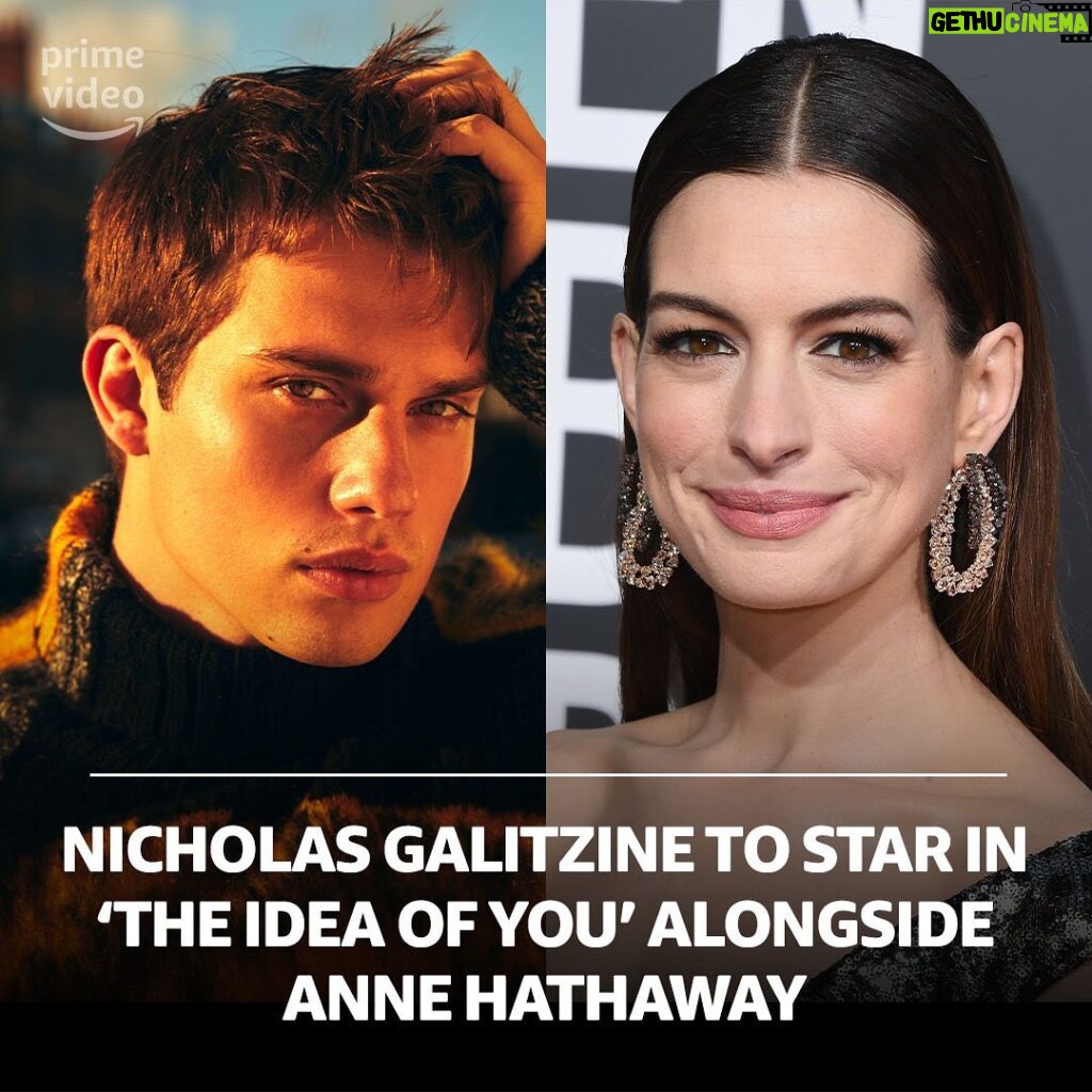 Nicholas Galitzine Instagram - Overjoyed to finally tell you that my next project will be staring alongside the incredible @annehathaway in ‘The Idea of You’ for @primevideo