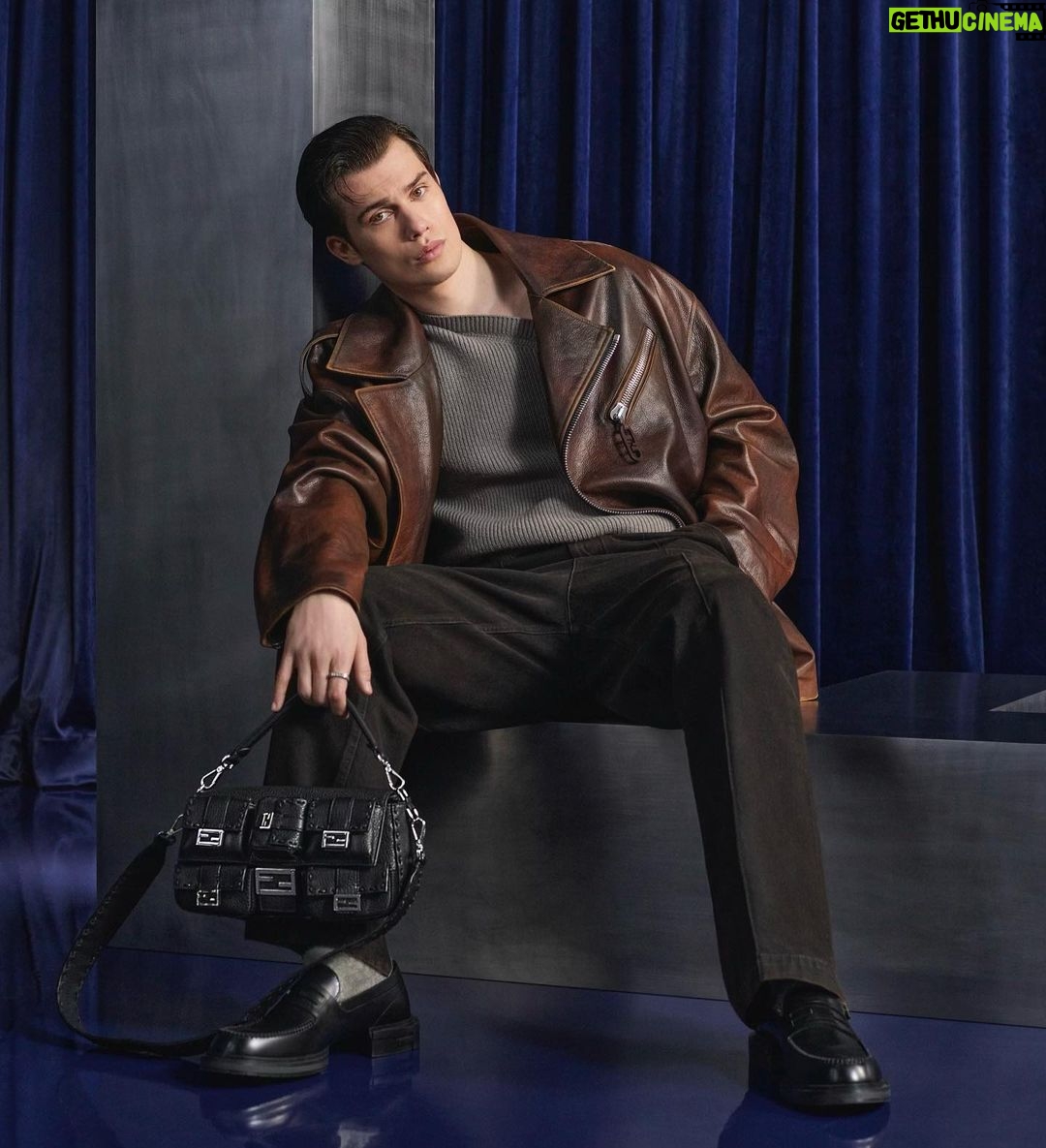 Nicholas Galitzine Instagram - I’m so proud to tell you I’ve become Fendi’s FIRST global menswear ambassador...and proud I’ve been able to keep it a secret for so long. To create history with such an iconic brand is something I’ll remember for the rest of my career. Thank you to @fendi for welcoming me into such an elegant family.