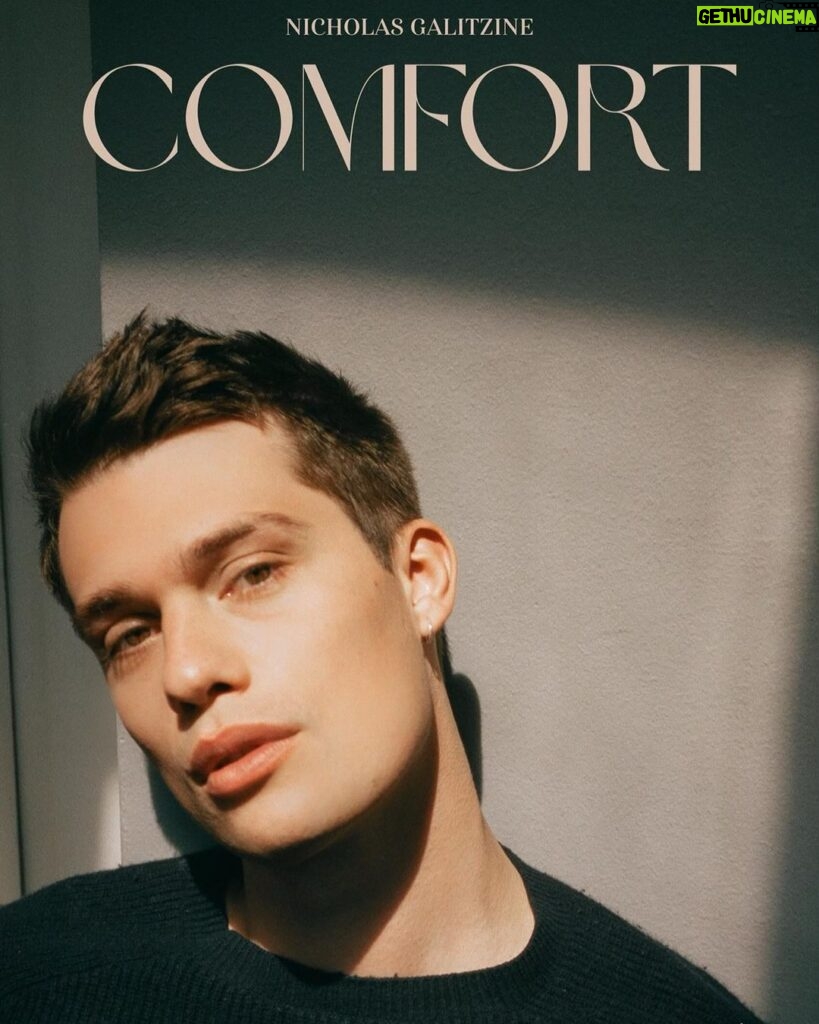 Nicholas Galitzine Instagram - Comfort is OUT NOW!!! Thank you to everyone who guided me on this project. I’m still learning so much but im beyond happy I get to share this journey with you.