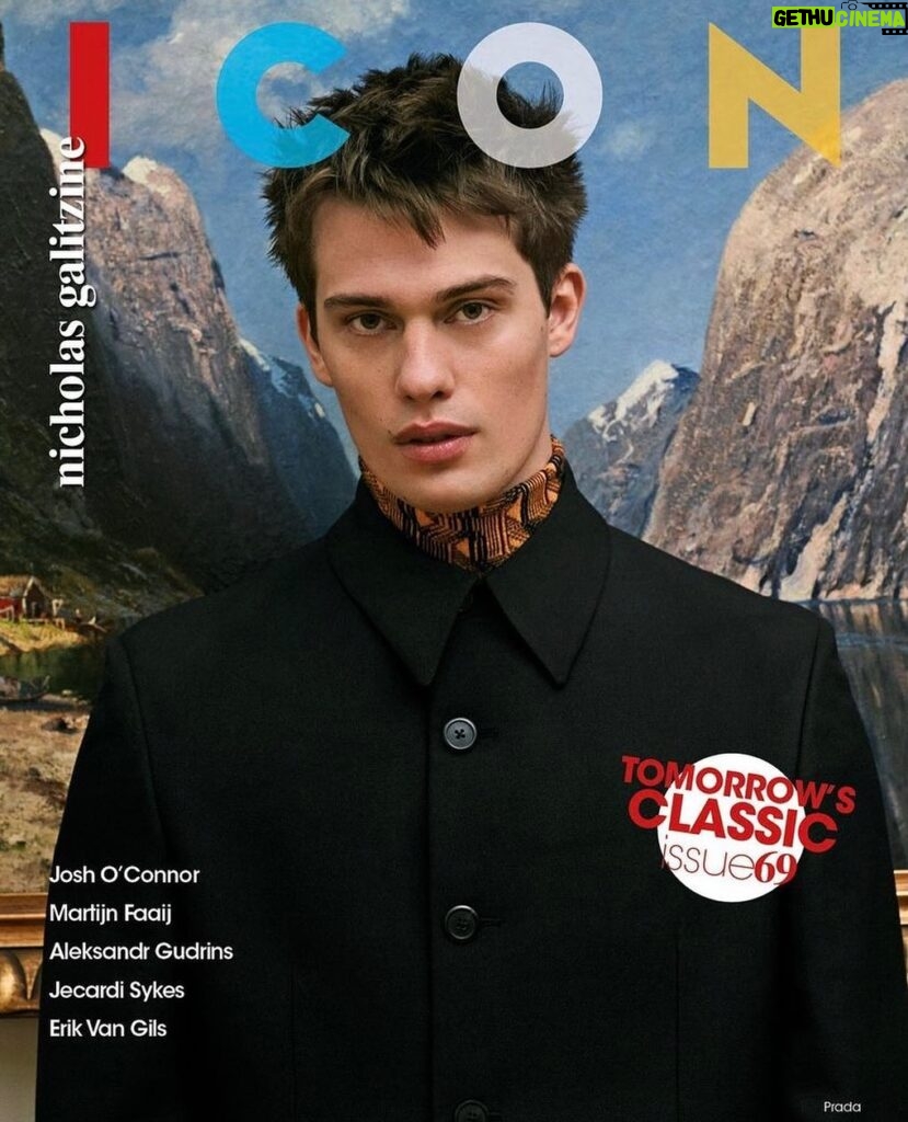 Nicholas Galitzine Instagram - Cover of @iconmagazine baybyyyy! Thank you to @prada for letting me swim in their clothes 🌊 And to the wonderful team behind this incredibly fun day of play in a west London mansion