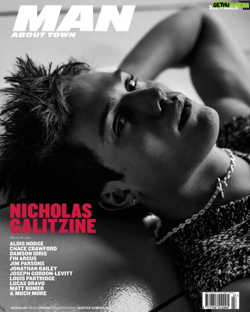 Nicholas Galitzine Instagram - Over the moon to appear on the cover of @_manabouttownuk wearing @prada & talking all things @thecraftmovie and @cinderellamovieofficial This publication is a personal favourite of mine and had so much fun shooting with the talented @smiggi and @kieranfenney 🕺🏼 thank you @huwgwyther for having me...