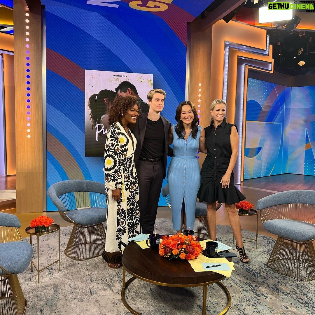 Nicholas Galitzine Instagram - Thank you for having me @abcgma3