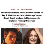 Nicholas Galitzine Instagram - So some of you are little detectives, but yes I will be joining @juliannemoore in @oliver_hermanus ‘ Mary and George. Can’t wait to bring George to life in this incredible story.