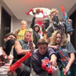 Nicholas Galitzine Instagram - Last night these lil mates wrapped on our movie. I can’t wait for you guys to see their incredible work. You’ve made my experience such a joy and I’m going to be completely lost without you. You’ll be seeing A LOT more of them on my page @danivitale @scott_myrick @jaidenanthonyy @itsslavik @dakotaadan and Raymond, I love you all.