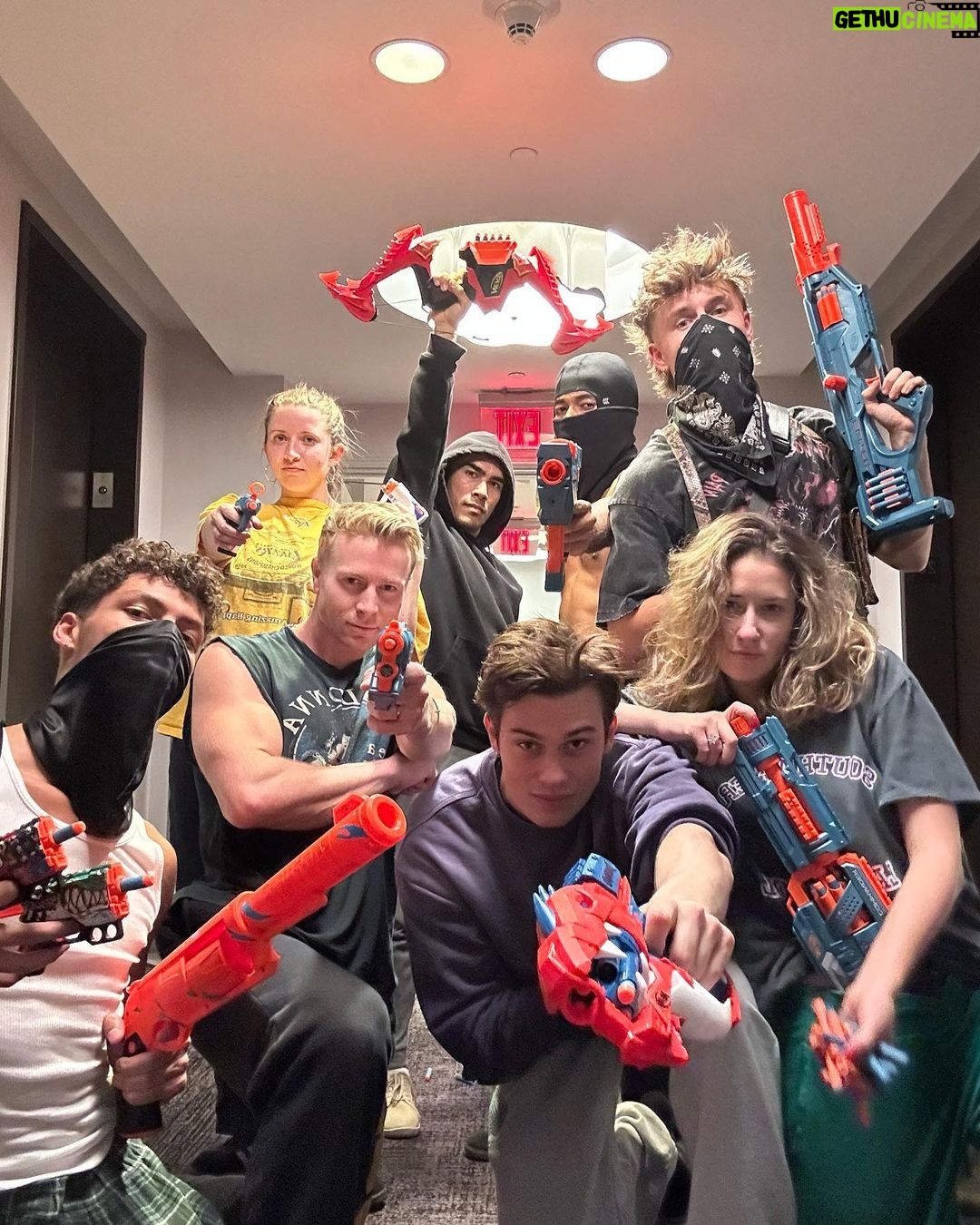 Nicholas Galitzine Instagram - Last night these lil mates wrapped on our movie. I can’t wait for you guys to see their incredible work. You’ve made my experience such a joy and I’m going to be completely lost without you. You’ll be seeing A LOT more of them on my page @danivitale @scott_myrick @jaidenanthonyy @itsslavik @dakotaadan and Raymond, I love you all.