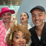 Nicholas Kawamura Instagram - Tak for endnu en runde😍 Så stor en fornøjelse at være Stjerneklar dommer sammen med det her hold!⭐️ @bapsz @officialmedinamusic @the_tinus DR Byen