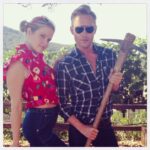 Nicholle Tom Instagram - You’re my best friend, my confidant, my therapist, my stylist, my interior designer, my fellow crime show watcher, my rock and sooo much more! You make me laugh and inspire me everyday. I love you sooo and thank God you were born… happy birthday my triple Scorpio puss! Xoxo @robbielaughlin