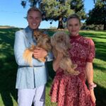 Nicholle Tom Instagram - The Modern #AmericanGothic—Palm-Chihuahua’s & Poodles instead of Prune-Faces & Pitchforks. @robbielaughlin 📸 by @cuenca454