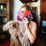 Nicholle Tom Instagram - Which mask should eye wear with m-eye dress? Eye m-eye-ght be loosing it g-eyes... (Do you know what eye’m saying?!;)