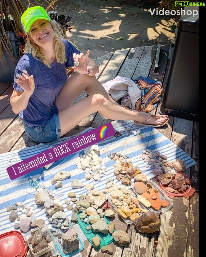 Nicholle Tom - 1.3K Likes - So I’ve moved on to my backyard! Stay tuned for some before/during #CoronaConstruction 🚧! During this time (in order to stay sane) I’ve been painting/making chandeliers (5 of them!) I’ve put up/reworked mantles, organized EVERYTHING and am continuously pitching shtuff! It’s feeding my creative soul. I am grateful for the time this time have given me. #StayHome #StaySafe #ReworkWhatYouGot #DigDeep