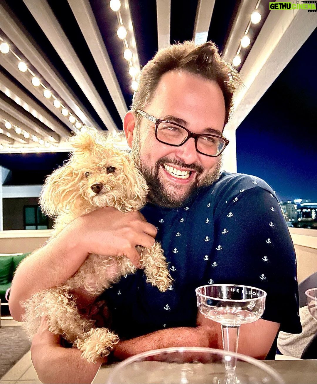 Nicholle Tom Instagram - To his #crediment — (new word alert!) he is one of the lights in my life, a force to be reckoned with, and a bestie whom I love. Yes. to his CREDIMENT… (pronounced: kré-dâh-mint) Xoxo #day207 #365daysofchesty #happybirthdayjosey #krédâhmint