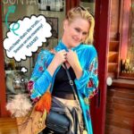 Nicholle Tom Instagram - Like my new robe? 😂 I couldn’t resist it whilst stomping through my old grounds the other day. I love It almost as much as I love #SouthPasadena xoxox #TigerForLife #LittleOldLadyFromPasadena #PrettyisContagious @chestychew #Day134 #365daysofchesty