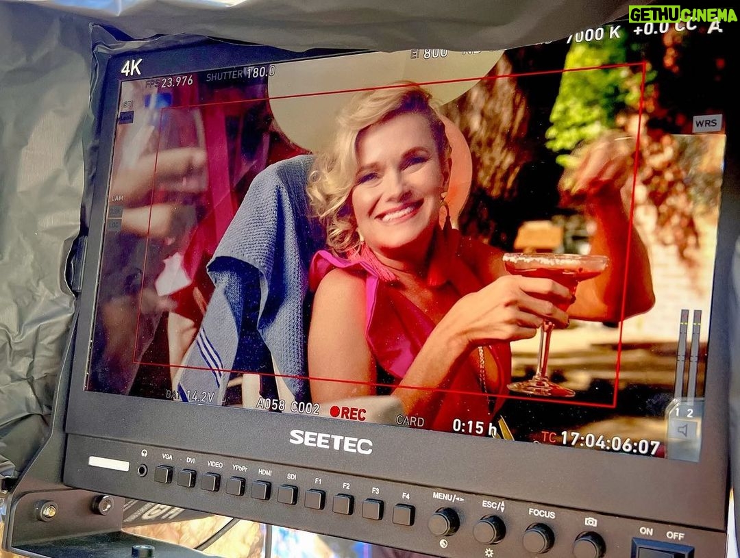 Nicholle Tom - 705 Likes - Killer time working with all these whimsical feline’s & fella’s. An absolute pleasure! Can’t wait to see the magical, manic, madness, manifest on the big screen! #CultClassic #WhatTheCatSawStaysWhatTheCatSaw #Margaritas #RasberryPuree #PoolsideMargs #ThatsAWrap #AileenWurnos #SerialKillerParty #AlliterationLover
