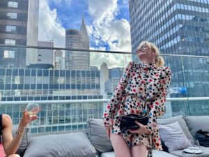 Nicholle Tom Instagram - Shining like the top of the Chrysler building!!!! Thank you Johanna! Xoxo