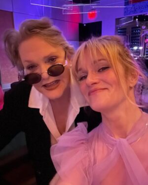 Nicholle Tom Instagram - #TBT to @official_renee_taylor ‘s 90th Birthday Extravaganza! I still can’t believe that spring chicken is 90! &&& she’s headed to Broadway! May we all be as inspiring, energetic and youthful as she! It was an enchanting evening and I absolutely loved catching up with some very familiar faces. Everyday is a good day to celebrate the beautiful and talented Renée Taylor! #HappyBirthday #SpringChicken #TVFamily #TheNanny