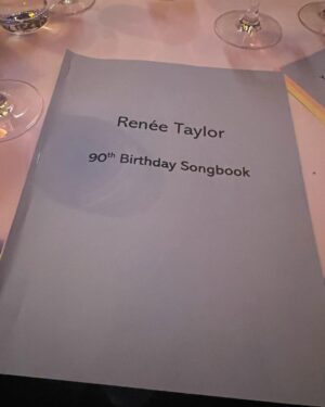 Nicholle Tom Instagram - #TBT to @official_renee_taylor ‘s 90th Birthday Extravaganza! I still can’t believe that spring chicken is 90! &&& she’s headed to Broadway! May we all be as inspiring, energetic and youthful as she! It was an enchanting evening and I absolutely loved catching up with some very familiar faces. Everyday is a good day to celebrate the beautiful and talented Renée Taylor! #HappyBirthday #SpringChicken #TVFamily #TheNanny