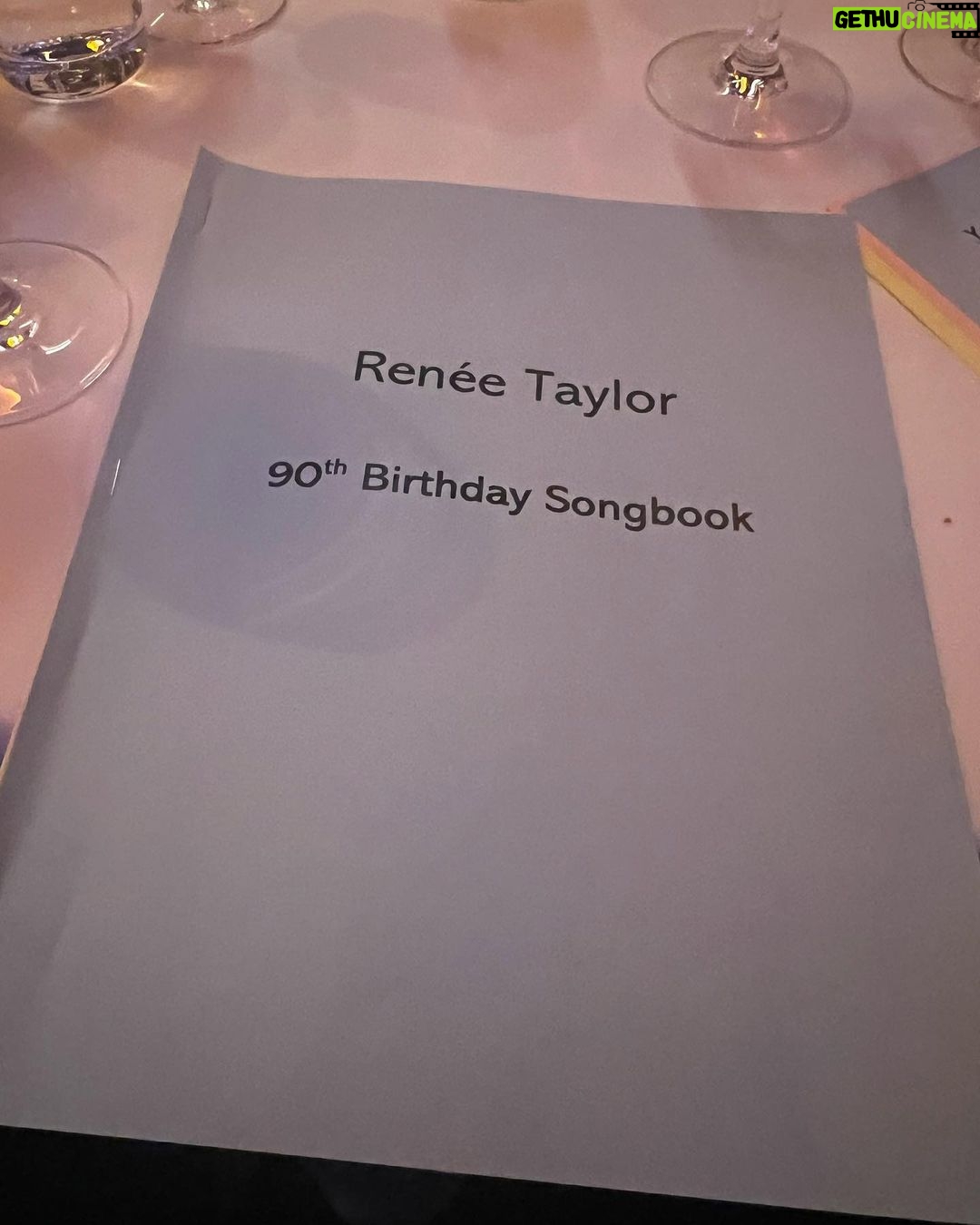 Nicholle Tom - 10.9K Likes - #TBT to @official_renee_taylor ‘s 90th Birthday Extravaganza! I still can’t believe that spring chicken is 90! &&& she’s headed to Broadway! May we all be as inspiring, energetic and youthful as she! It was an enchanting evening and I absolutely loved catching up with some very familiar faces. Everyday is a good day to celebrate the beautiful and talented Renée Taylor! #HappyBirthday #SpringChicken #TVFamily #TheNanny