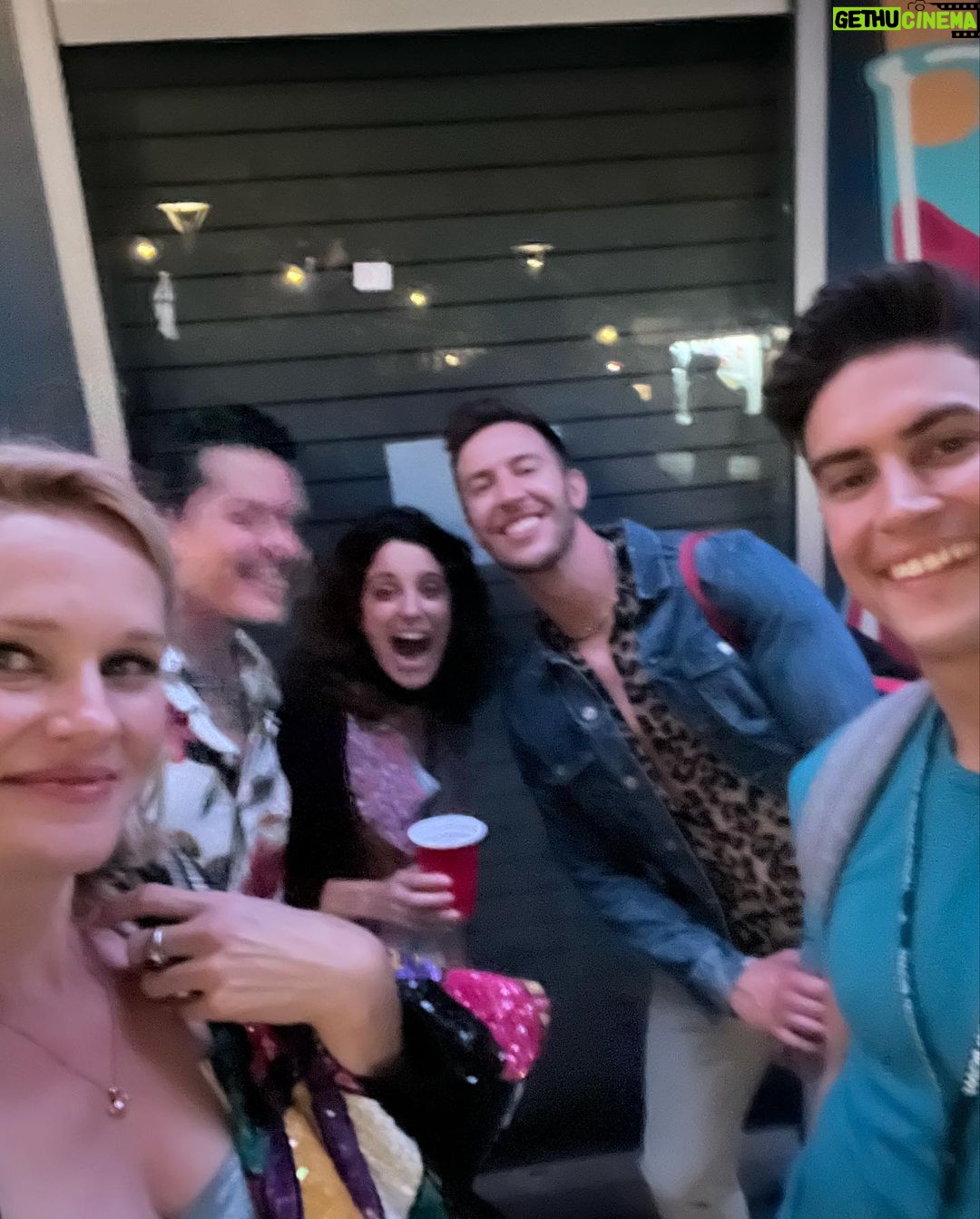 Nicholle Tom Instagram - Tonight we put our Kinky Boots on and celebrated my friend @standstootall21 … @mrbradybaby you knocked it out of the park/bowl! Bravo!! Too fun! Xoxo