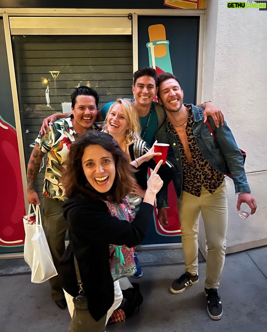 Nicholle Tom Instagram - Tonight we put our Kinky Boots on and celebrated my friend @standstootall21 … @mrbradybaby you knocked it out of the park/bowl! Bravo!! Too fun! Xoxo