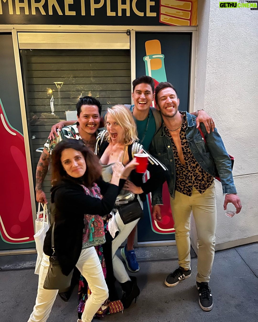 Nicholle Tom Instagram - Tonight we put our Kinky Boots on and celebrated my friend @standstootall21 … @mrbradybaby you knocked it out of the park/bowl! Bravo!! Too fun! Xoxo