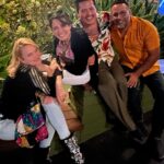 Nicholle Tom Instagram - Tonight we put our Kinky Boots on and celebrated my friend @standstootall21 … @mrbradybaby you knocked it out of the park/bowl! Bravo!! Too fun! Xoxo
