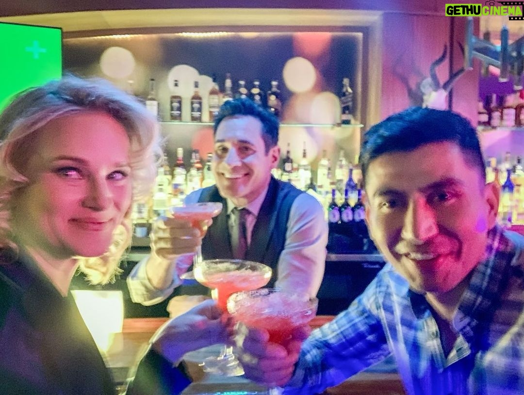 Nicholle Tom - 705 Likes - Killer time working with all these whimsical feline’s & fella’s. An absolute pleasure! Can’t wait to see the magical, manic, madness, manifest on the big screen! #CultClassic #WhatTheCatSawStaysWhatTheCatSaw #Margaritas #RasberryPuree #PoolsideMargs #ThatsAWrap #AileenWurnos #SerialKillerParty #AlliterationLover