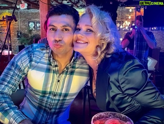 Nicholle Tom - 705 Likes - Killer time working with all these whimsical feline’s & fella’s. An absolute pleasure! Can’t wait to see the magical, manic, madness, manifest on the big screen! #CultClassic #WhatTheCatSawStaysWhatTheCatSaw #Margaritas #RasberryPuree #PoolsideMargs #ThatsAWrap #AileenWurnos #SerialKillerParty #AlliterationLover