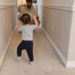 Nick Bateman Instagram - Theo’s first steps 👣