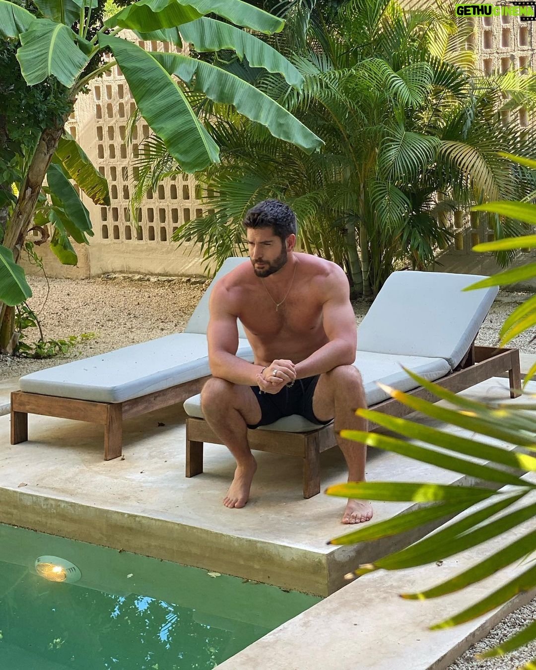 Nick Bateman Instagram - In the jungle 🌴 at @villa_nayanara Tulum, Mexico
