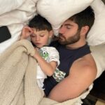 Nick Bateman Instagram - For Father’s Day I wanted to sleep in… thanks for all the early mornings bud Los Angeles, California