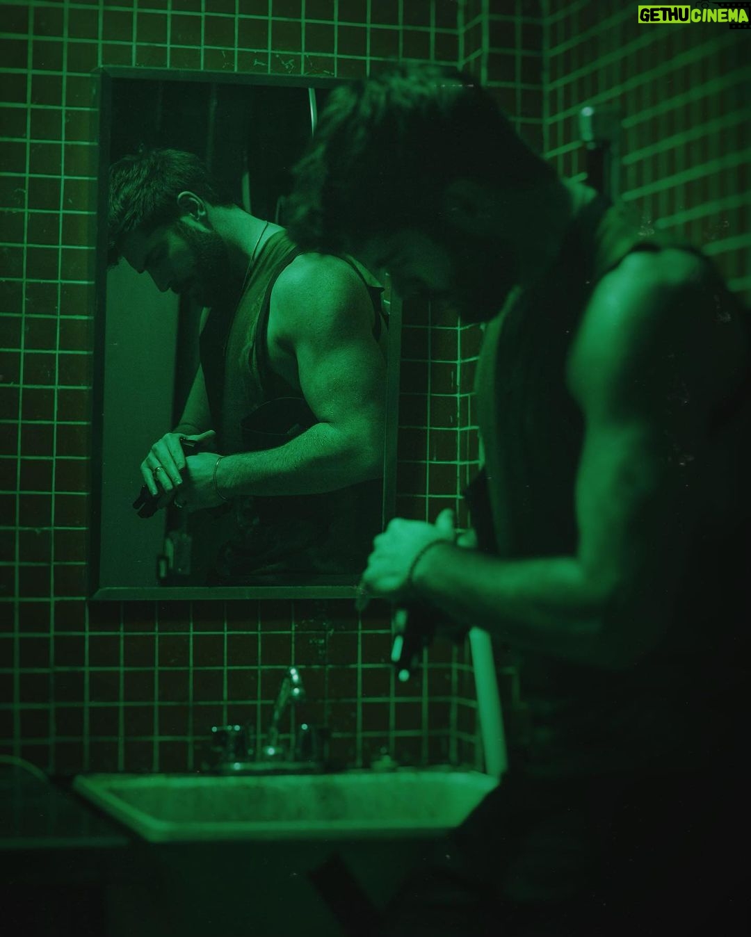 Nick Bateman Instagram - Under the cover of night. Something big coming w. @JustinWu! Stay tuned. Starring @Nick__Bateman DP @sandteaeggo Location @NeonDemonStudio #Cinematic #Portrait #NickBateman #NeonDemon #Nights Toronto, Ontario