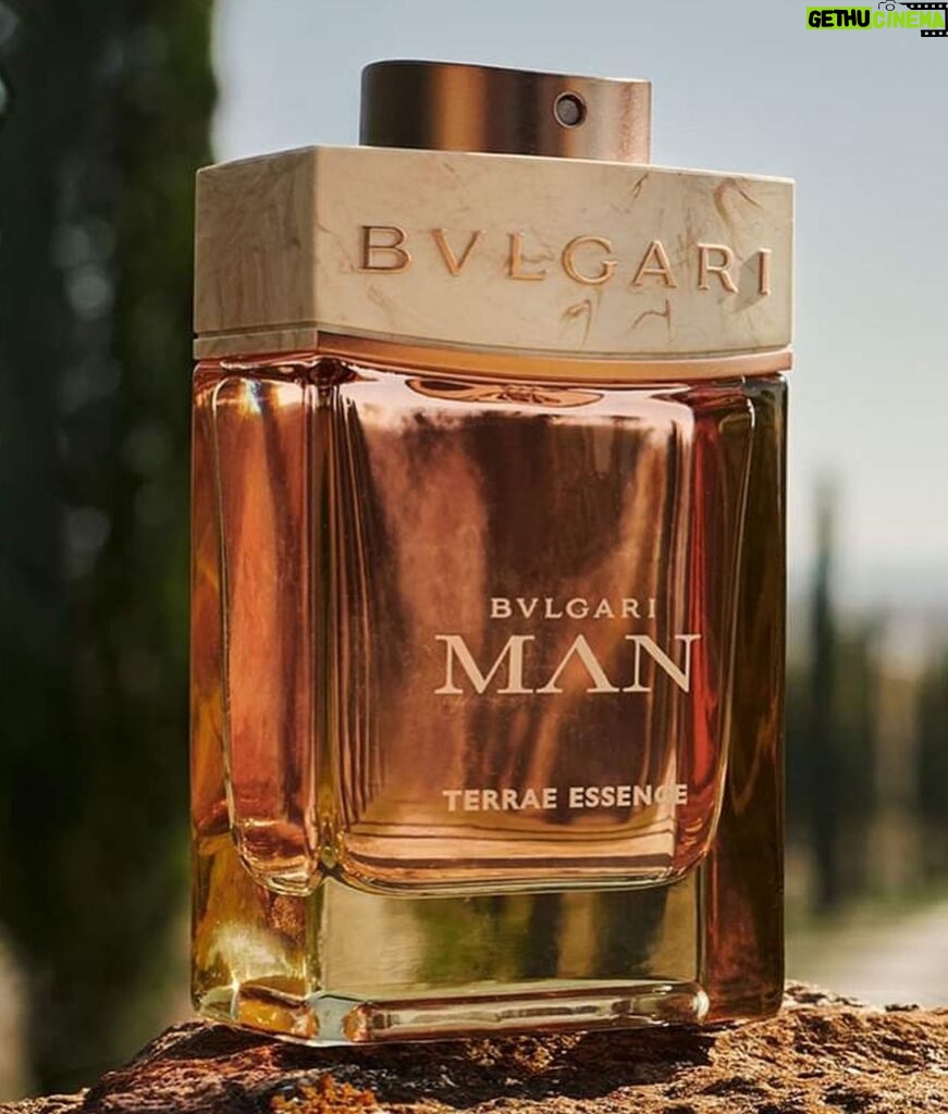 Nick Bateman Instagram - BVLGARI MAN TERRAE ESSENCE Now out, honored to release my fourth Fragrance with @bulgariparfums Tuscany, Italy