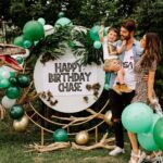 Nick Bateman Instagram - THE BIG TWO! HAPPY BIRTHDAY to my lil man ❤️ Love you son • • Big thank you to; Florals, Decor & Planning: @openingnflowers DIY Terrarium Bar: @Bloomservice.co Photography: @Lcoulterphoto Furniture: @special_event_rentals Place Settings: @Tabletalesto Cake: @pastrybynikki Dinos: @Indianriverreptile for making CHASES 2nd BIRTHDAY party unforgettable Canada