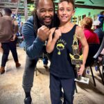 Nick Groff Instagram – What an incredible day for our boy Gian! WON fight of the night and big win for his boxing match! Thanks @sugarashadevans for coming out to support! Watch the knock-down video! 🔥 #boxing #win #boxer @casalsboxingclub @tessagroff_
