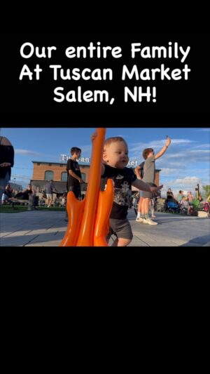 Nick Groff Instagram - Having a blast with entire #family at @tuscanmarketnh Luciano is loving the music and sunshine! #tuscanmarket #tuscanmarketnh #salemnh @tessagroff_  #grofffamily