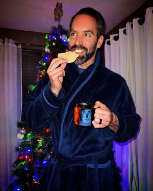 Nick Groff Instagram - Homemade cookies, matcha tea, no haunted abandoned building to sleep in  AND a house full of family love! What else could I ask for on this Holiday! Man it feels good to be a G ❤️